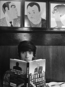 Zach at Sardi's