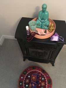 My meditation altar